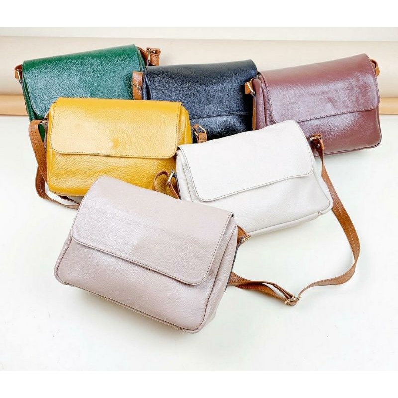 Tas Slempang Kulit