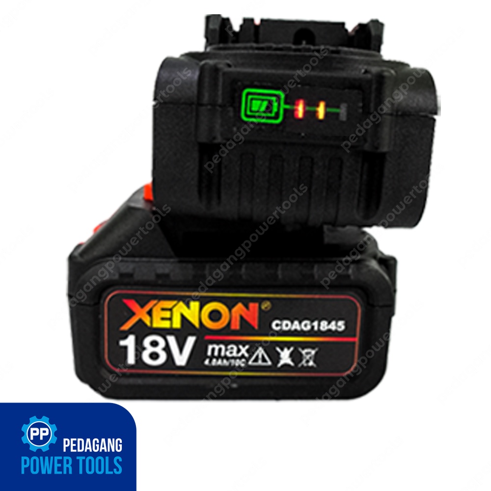 XENON CDAG1845 GERINDA TANGAN BATERAI 18V CORDLESS GRINDER BRUSHLESS