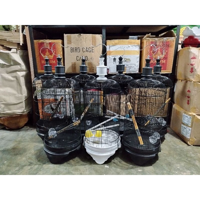SANGKAR BESI TEBOK PVC TEBAL DIAMETER 29 NEW PRODUK SANGKAR LOVEBIRD PRENJAK KENARI PLECI