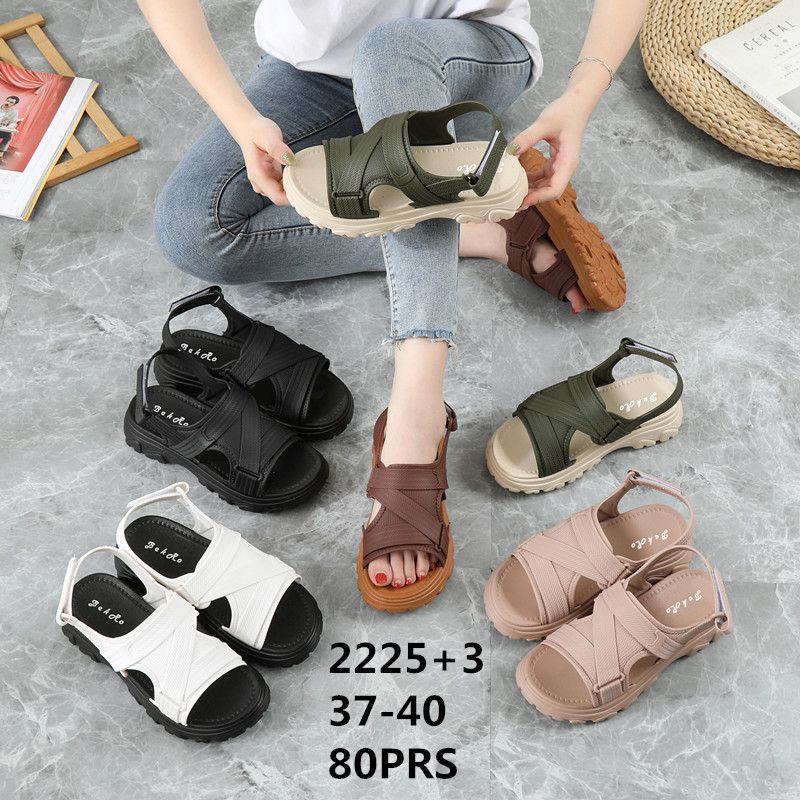 Sandal Gunung Ryder Platform Gladiator Jelly Sol Tebal Winola Collection WNL 2225+3