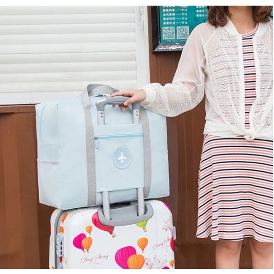 FTB006 Foldable Travel Bag / Tas Travel Lipat / Foldable Hand Carry Bag