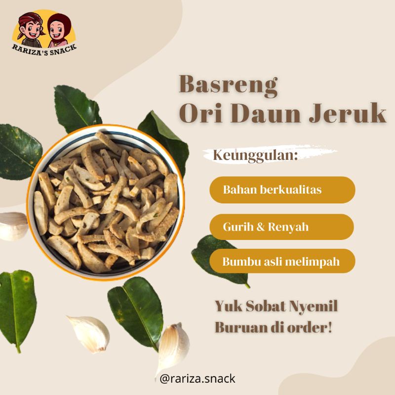 

Basreng Original Daun Jeruk | Rariza Snack