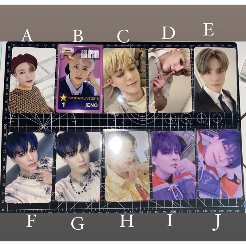 NCT DREAM JENO PHOTOCARD OFFICIAL PHOTOCARDS KIHNO ARRIVAL MFAL R CARD SSM JAEMIN 127 WAYVWE BOOM UN