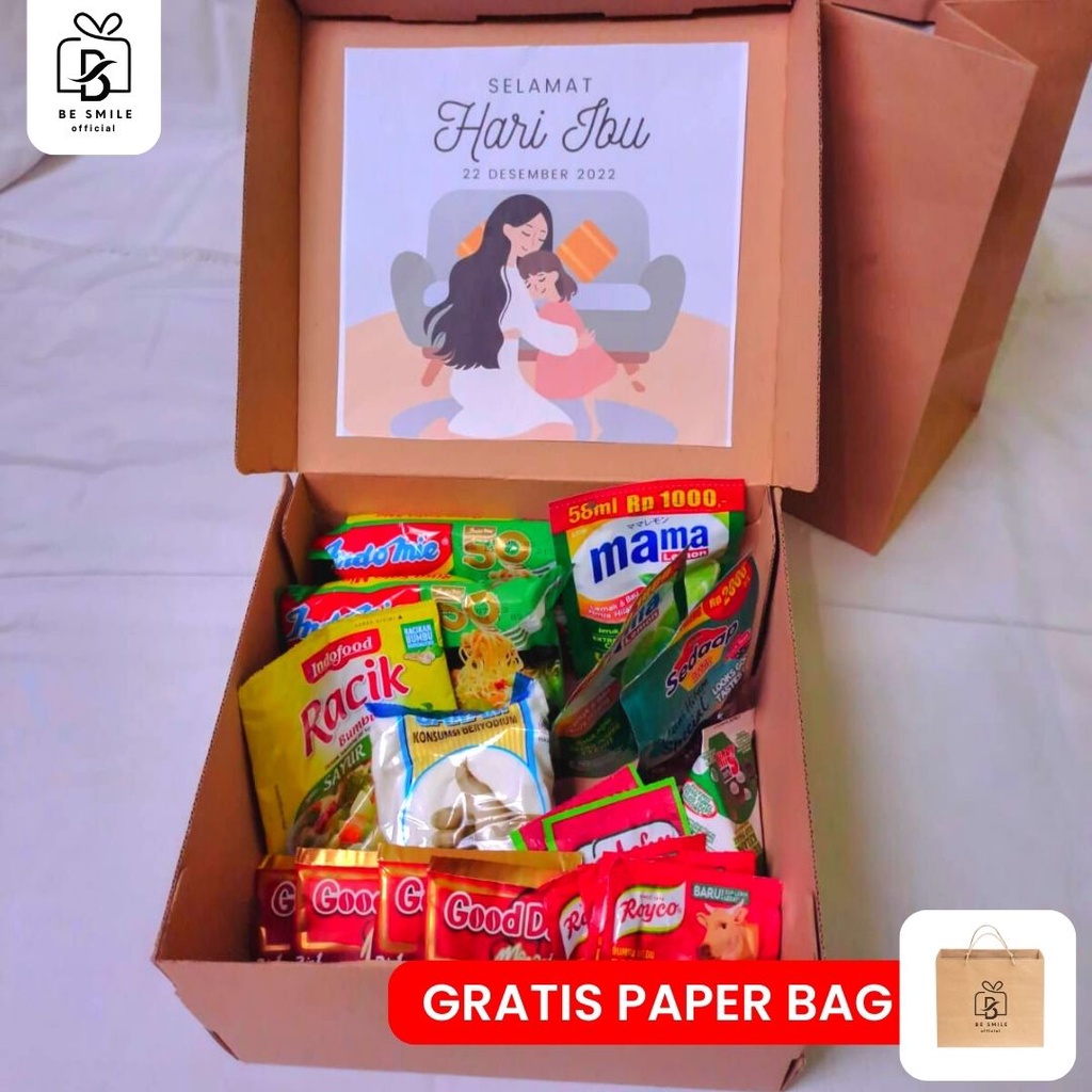 

[TERMURAH][GRATIS KARTU UCAPAN & PAPER BAG] HAMPERS HARI IBU BUMBU DAPUR/ GIFT BOX HARI IBU/SPESIAL HARI IBU/ KADO IBU/ BUKET UNTUK IBU/ KADO ULANG TAHUN IBU
