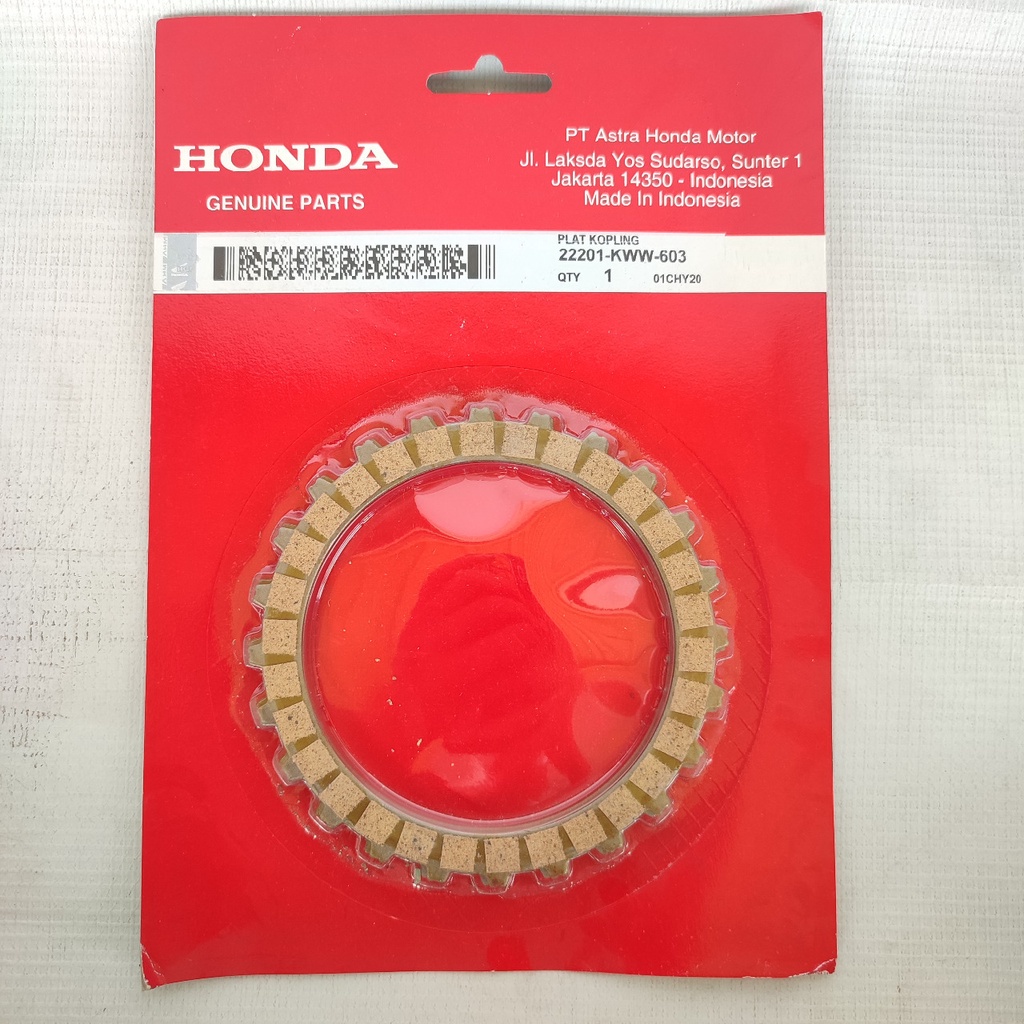 PLAT KOPLING BLADE NEW 22201-KWW-A01