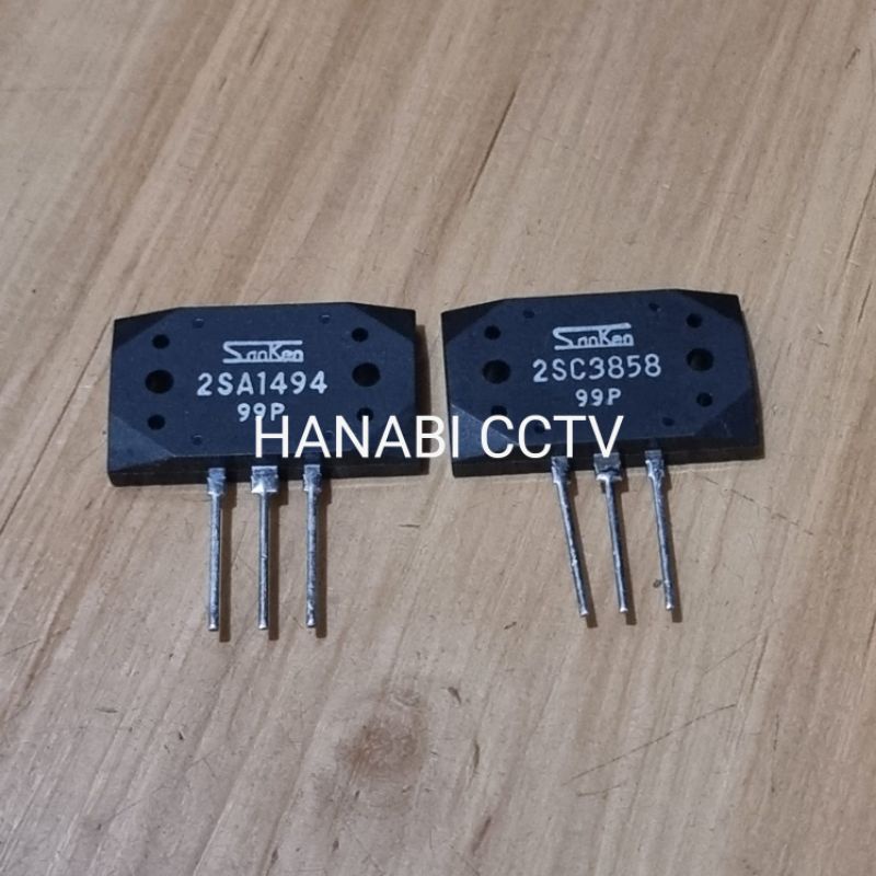 TRANSISTOR SANKEN 2SA1494 2SC3858 1494 3858 SA1494 SC3858