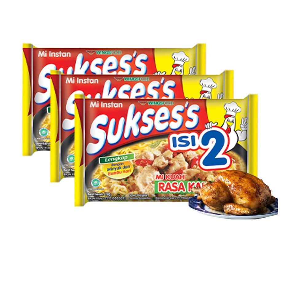 

❁ Mie Suksess Kari Ayam 112 gr x 3 ㅰ