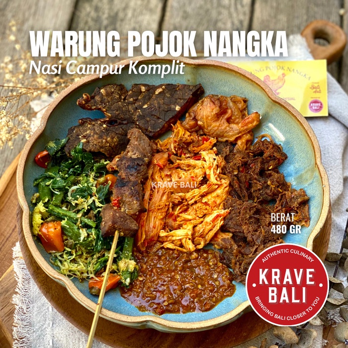 

Nasi Campur Pojok Nangka Makanan Khas Bali Asli 250 Gr (Porsi Super Txs0X-15