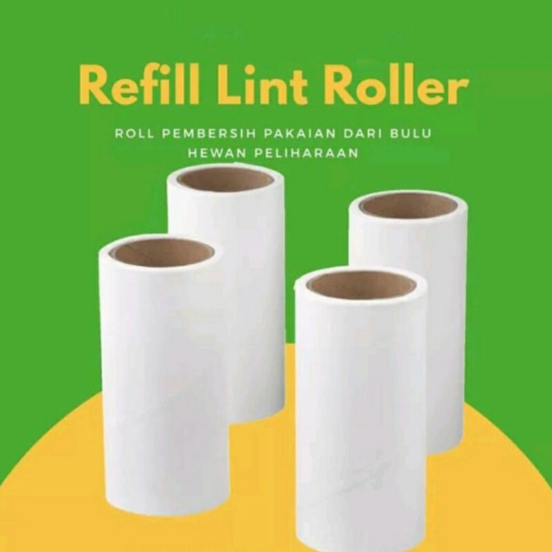 Refil Sticky Roll Pembersih Bulu isi ulang Sticky Roll