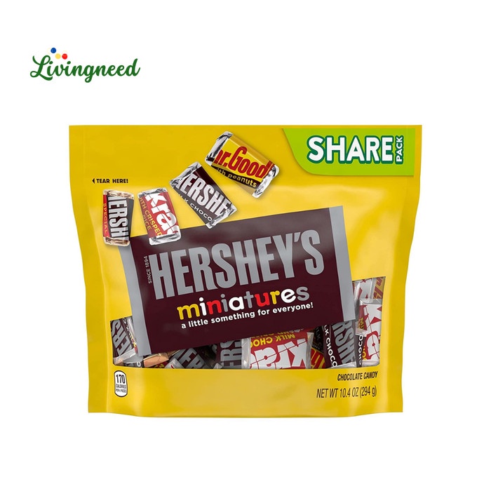 

Widyatmogrosir - Coklat Hersheys Chocolate Miniatures 294 Gram Snack Import Usa