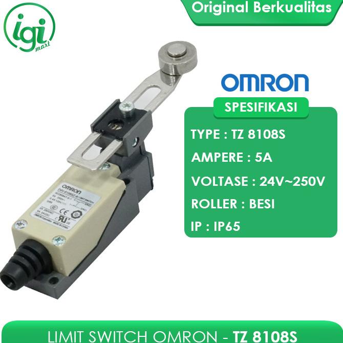 LIMIT SWITCH OMRON TZ-8108 / LIMIT SWITCH D4V TZ OMRON