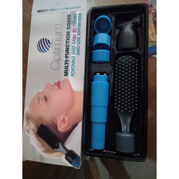 OPTIMUM MULTI-FUNCTION COMB SISIR PIJAT KEPALA No nego