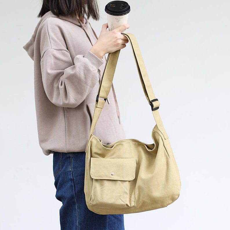 Sling Bag Canvas Tas Selempang Classic