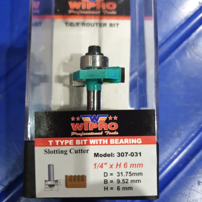 MATA ROUTER WIPRO SLOTING 6 MM