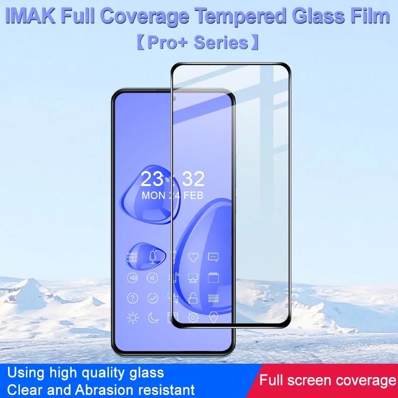 IMAK Xiaomi 12T 5G / 12T Pro Premium Tempered Glass Pro+ / H