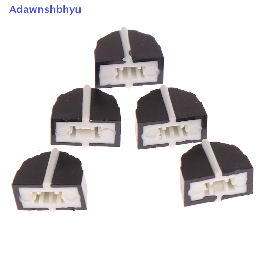 Adhyu 10pcs DBX2231 Equalizer Fader Cap 11MMX9MM Lubang 4MM Potensiometer Fader Knob Cap ID