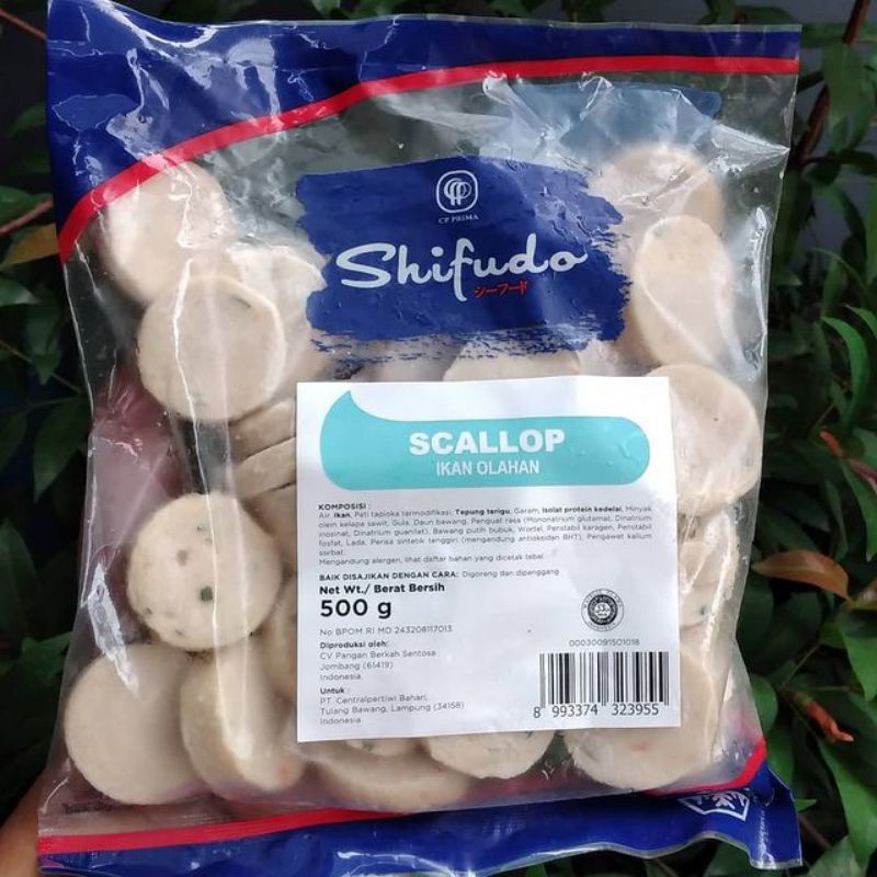 

SHIFUDO SCALLOP 500gr