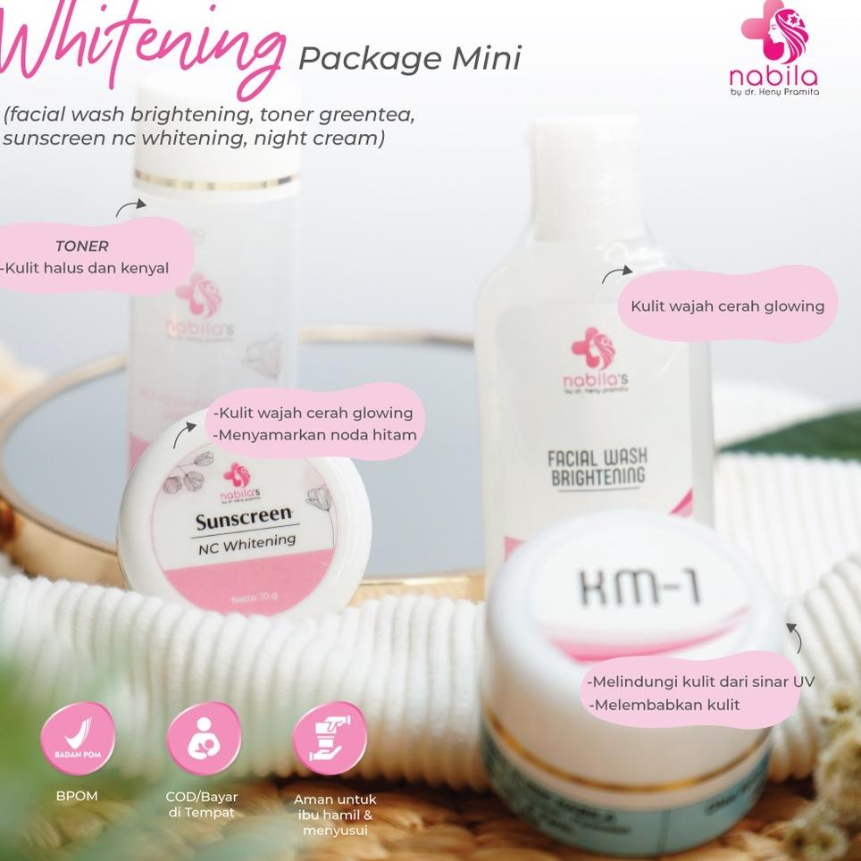 Free Ongkir NABILA SKINCARE PAKET HEMAT WHITENING SERIES | NABILA | NABILA SKINCARE | NABILASKINCARE