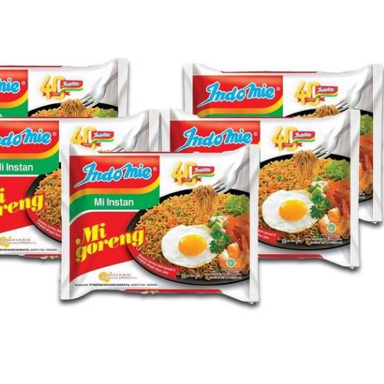 

DFE❅ Indomie Mie Instan [72 g/ 5pcs] Paket Trend