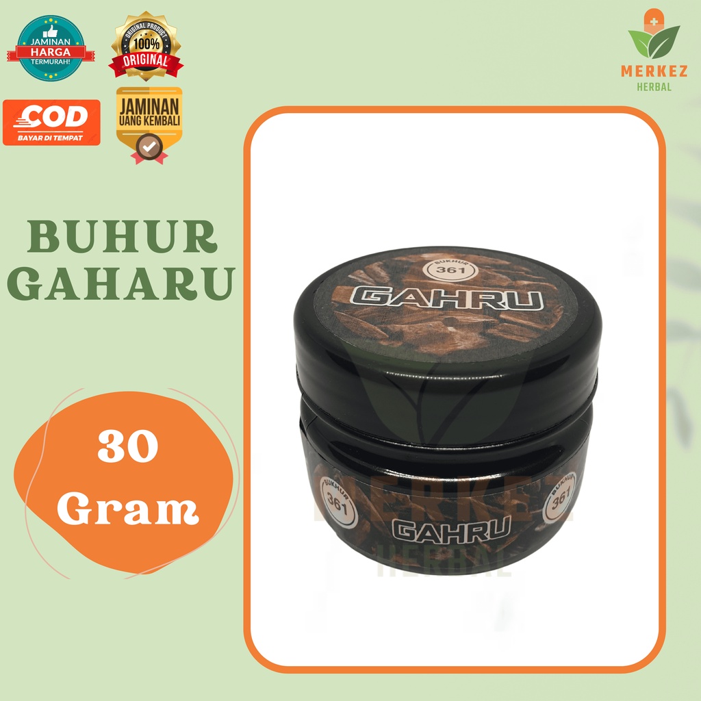 Buhur Bukhur Dupa Arab Gaharu 30 Gram - Bakhoor Bukhoor Bukhor Bakhor Gaharu Gahru Asli Wangi Original Arf