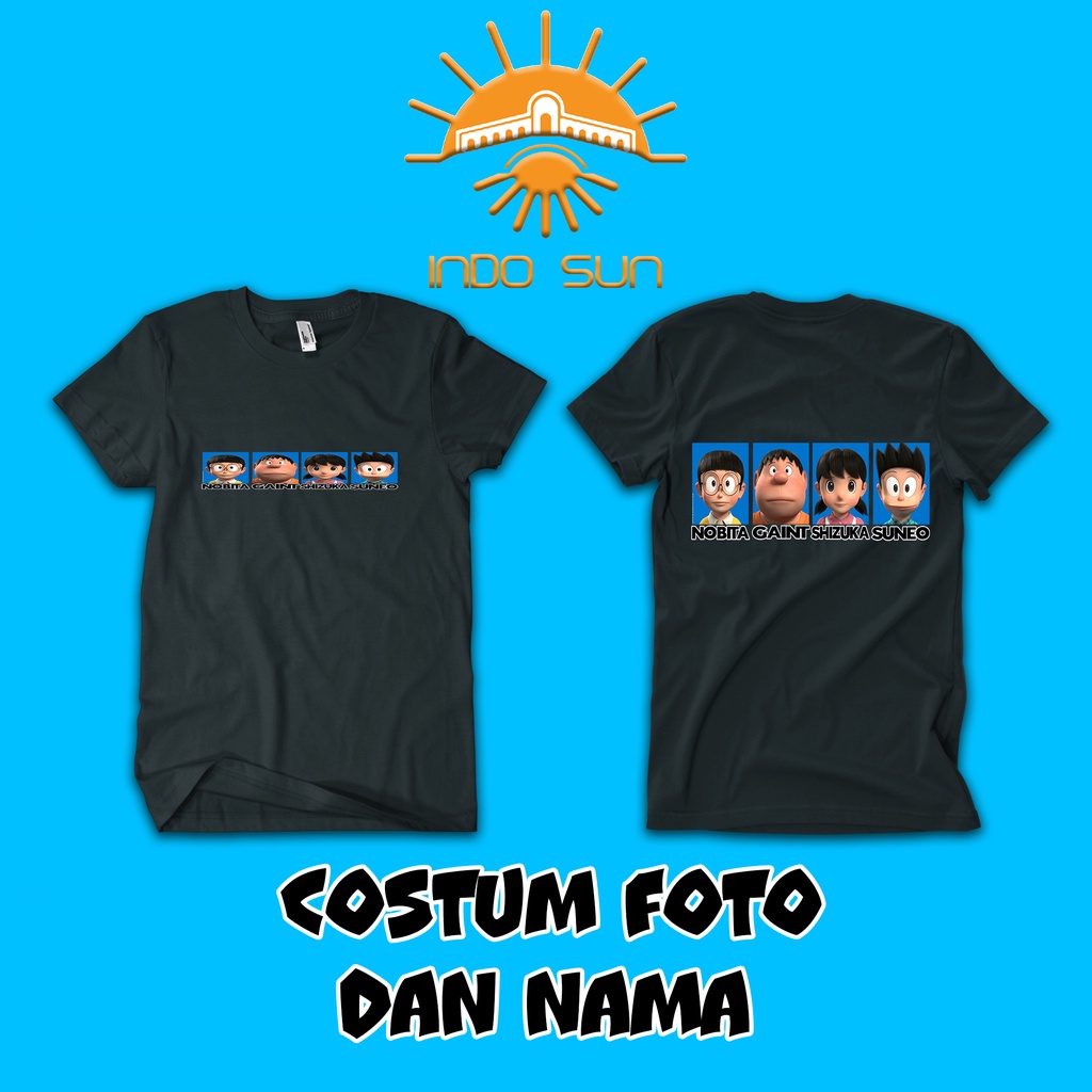 COSTUM FOTO DAN NAMA LUCU  - COSTUM FOTO DAN NAMA KEREN - COSTUM FOTO DAN NAMA MURAH - TSHIRT KAOS C
