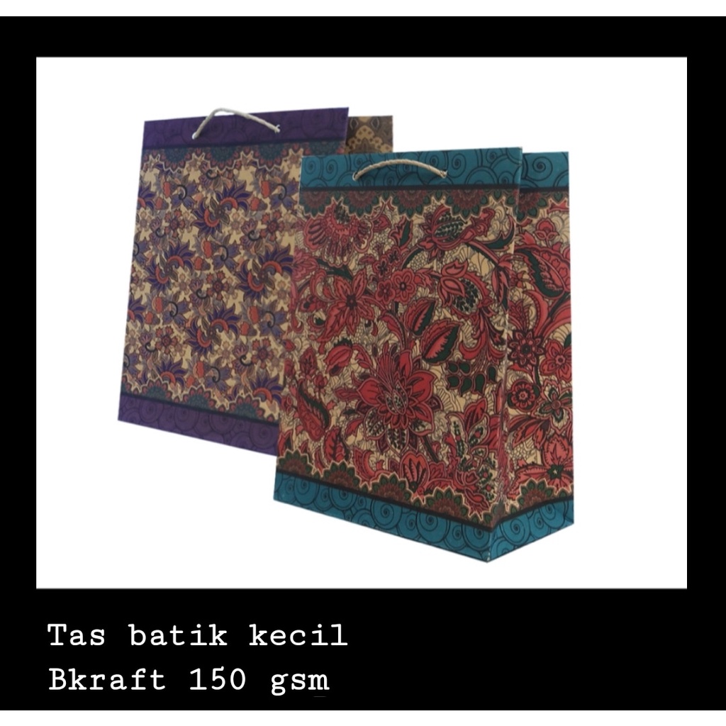 

GOODIE BAG BATIK KECIL ISI 12 PCS / PAPERBAG BATIK