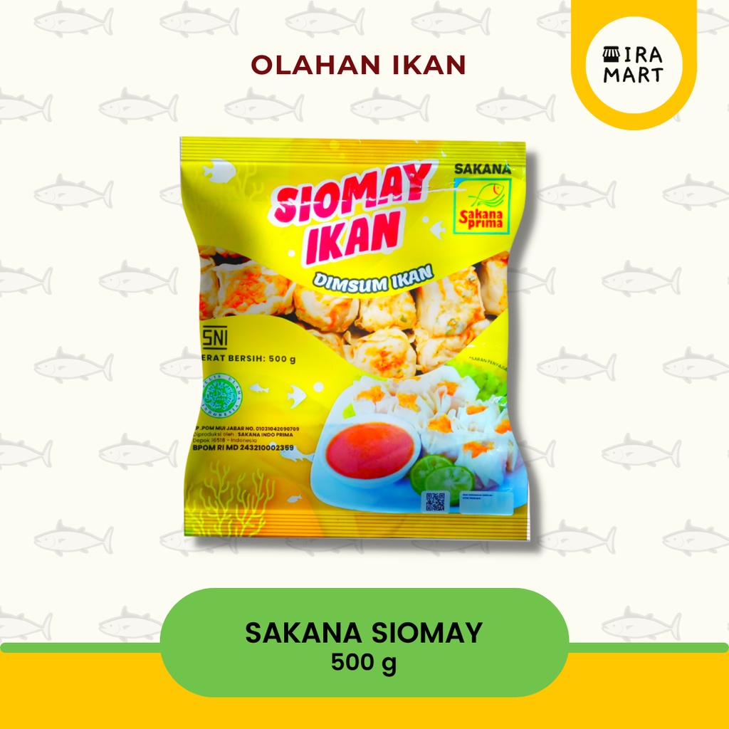 Siomay Ikan Sakana | Frozen Food | Olahan Ikan Beku Halal