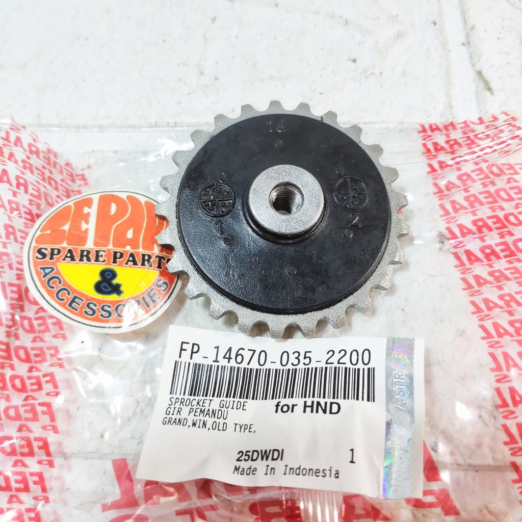 Gigi pompa Oli Grand Win Supra C70 Prima Gear oil pom Federal