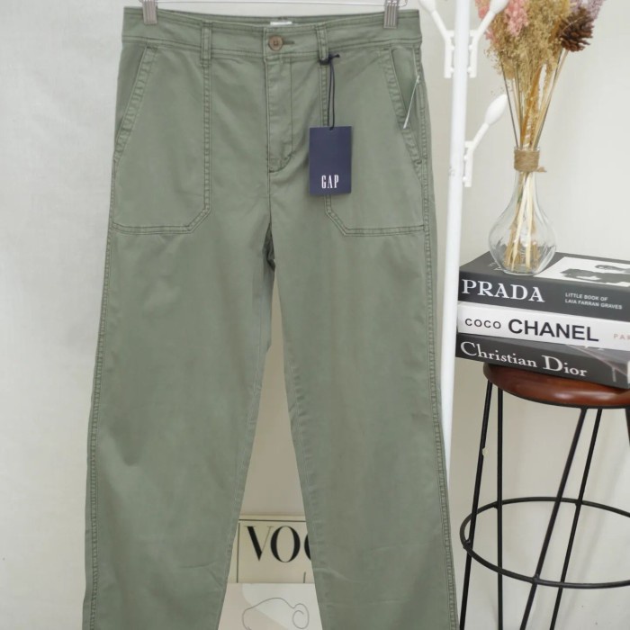 Lagi Promo Nih Ra132 Gap Girlfriend Khaki Utility Pant