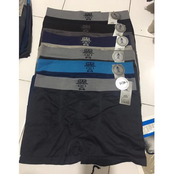 Murah⁑ "Top Selling" ( 3 pcs ) Mr.Dax Celana dalam Boxer Pria Rajut Premium W33 ✼