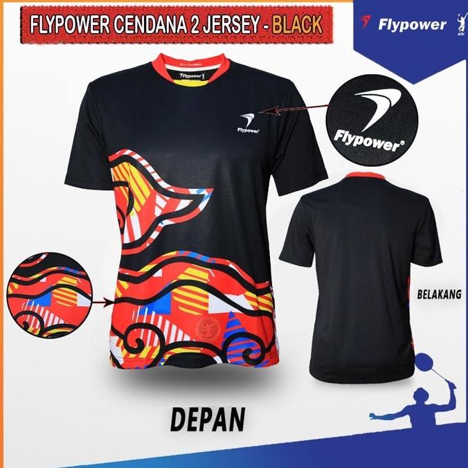 Flypower Cendana 2 Jersey / Baju / Kaos Badminton Original