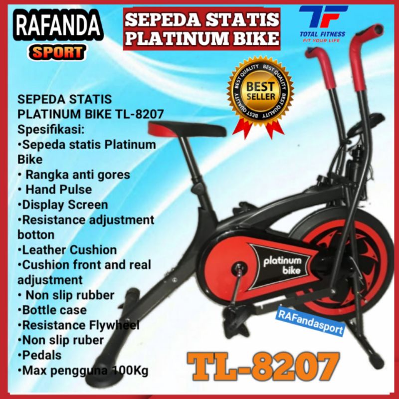 Sepeda Statis Platinum TL-8207 Total Fitness