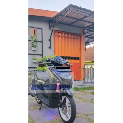 Visor Gear 125 Costum/Wingsheld Gear 125 murah /Visor  Yamaha Gear  125 Universal