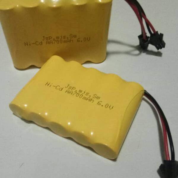 BATERAI MOBIL REMOT /RC CAR 6V 700MAH {KFM.22De22ᵂ}