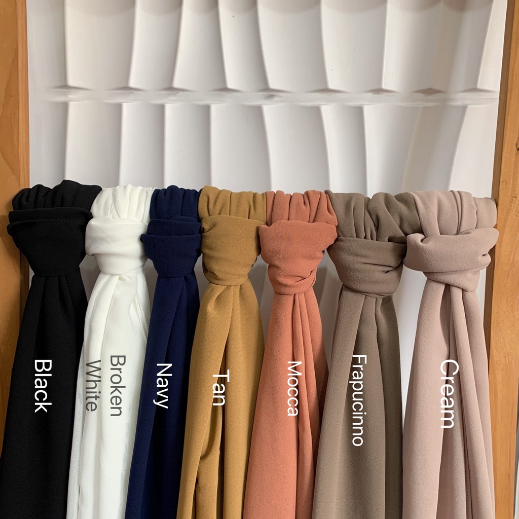 Pashmina Ceruty Baby Doll Premium 180x75 | Pashmina ceruti Hijab pasmina cerruti babydoll size 175 x 75 jilbab phasmina sabyan ceruty baby doll PASHMINA CERUTY BABYDOLL / PASHMINA CERUTY PREMIUM
