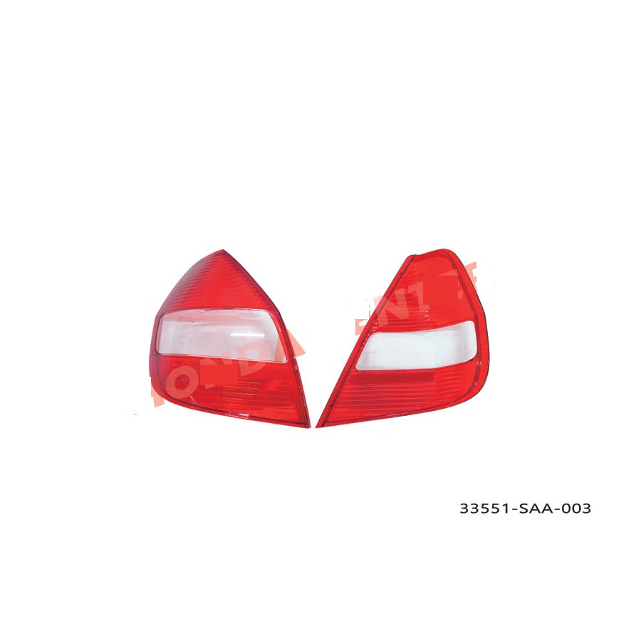 Aveiro shop - cover mika kaca stop lamp tail lamp honda jazz gd3 2004 2005 mika kaca stop lamp honda