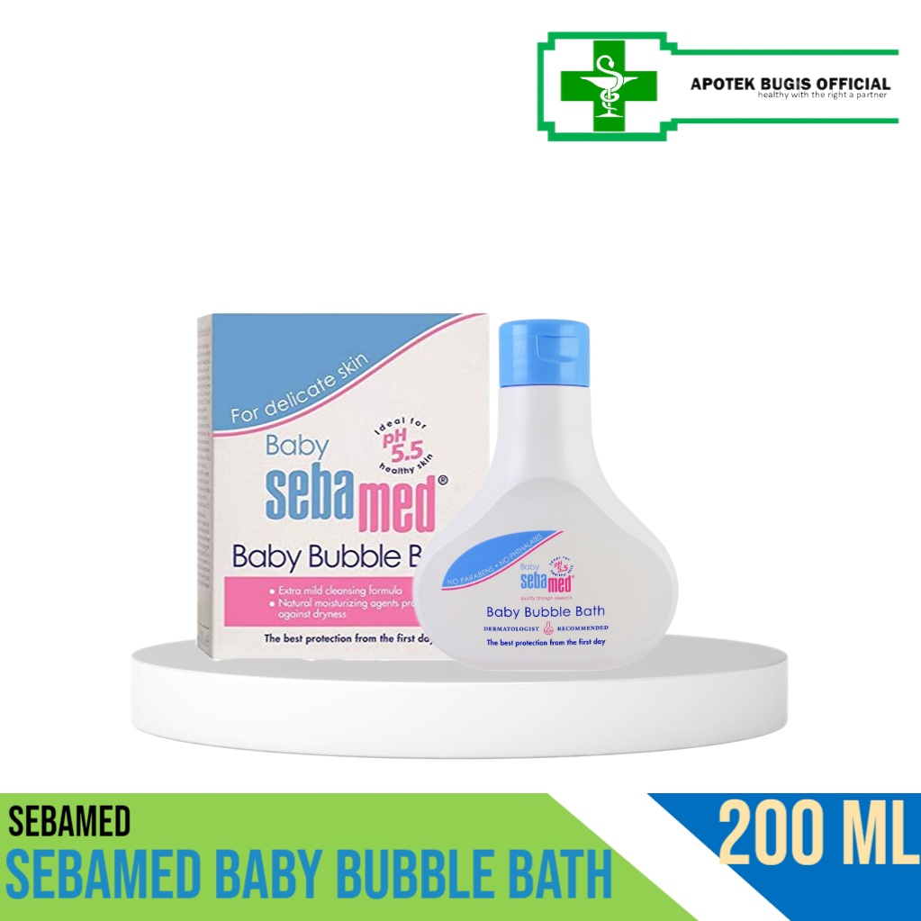 SEBAMED BABY BUBBLE BATH 200 ML Sabun Mandi Busa Bayi