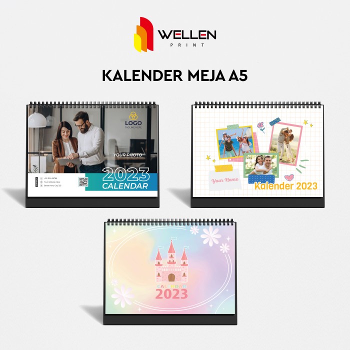 

DISKON Cetak Kalender Duduk Meja Custom Print Foto / Gambar Ukuran A5 Satuan Code 3939
