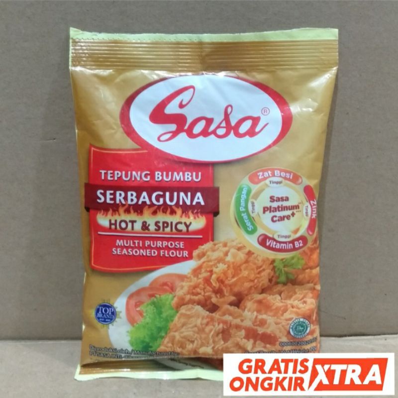 

SASA TEPUNG BUMBU SERBA GUNA HOT SPICY 75GR