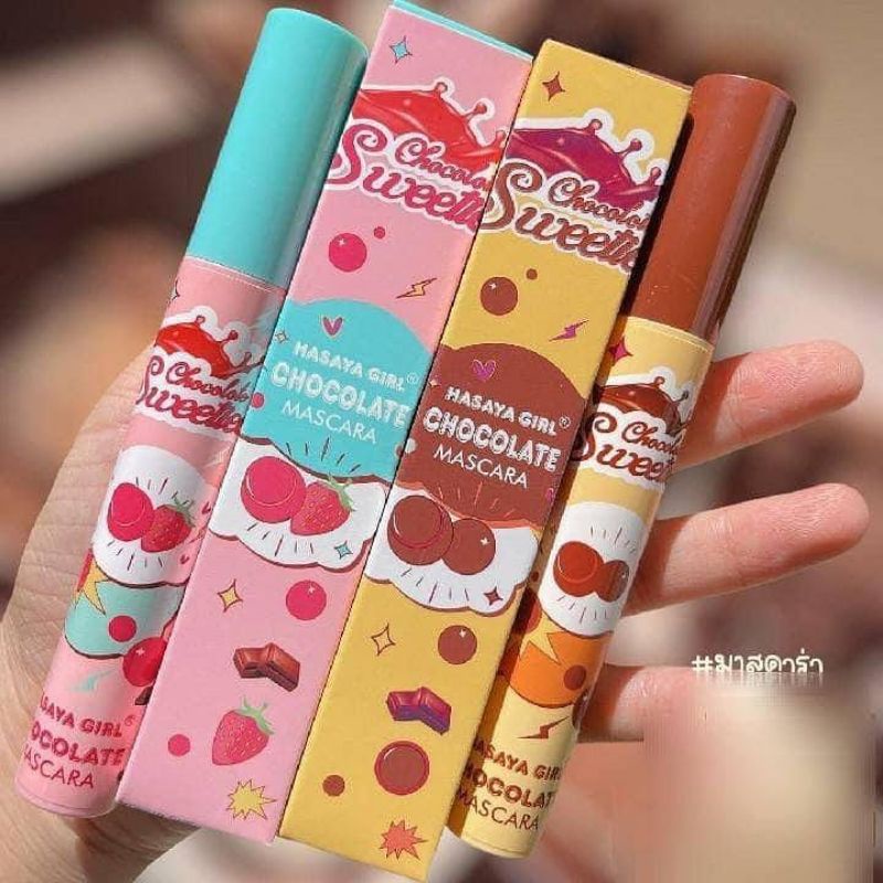 ECER!! MASCARA/MASKARA HASAYA GIRL CHOCOLATTE SWEETER CUTE NO.HH1064