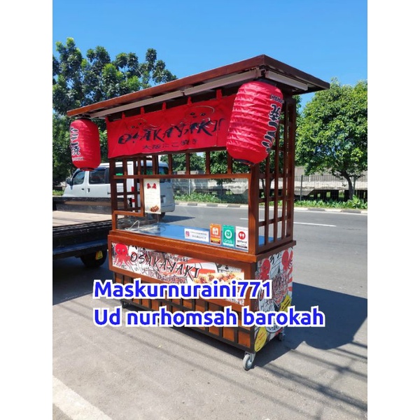 Jual Gerobak Takoyaki Gerobak Jepang Gerobak Model Jepang Shopee