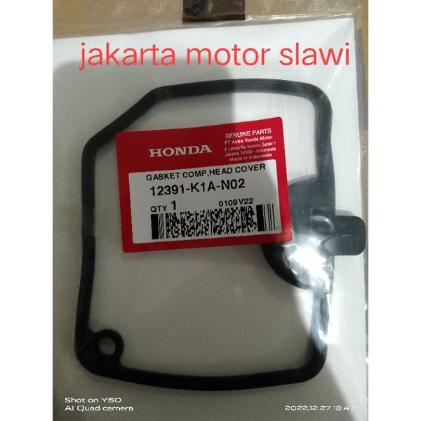 12391-K1A-N02 karet head K1A gasket head baet 2020 K1A genio ori honda