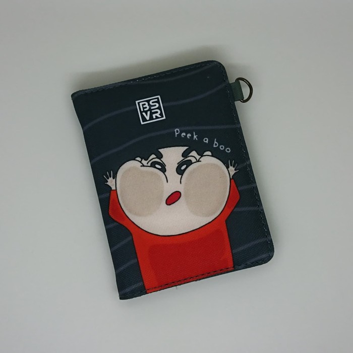 

BERGARANSI dompet kartu kain simpel model lipat 8 slot kartu card wallet B83 Code 1669