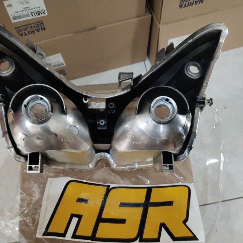 asr-Headlamp reflektor lampu depan vario cw 110 lama karburator