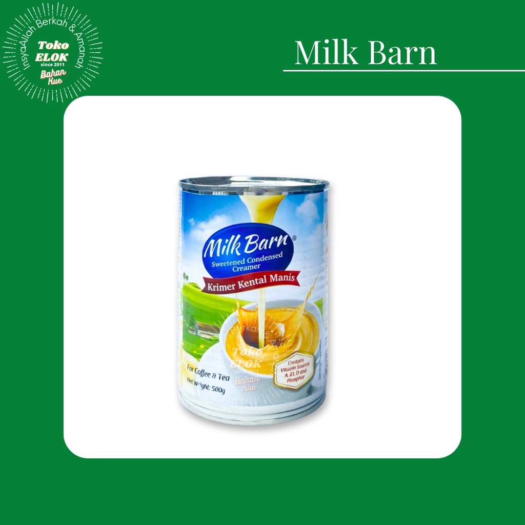 

Susu Kental Manis Milk Barn Kemasan Kaleng 500gr