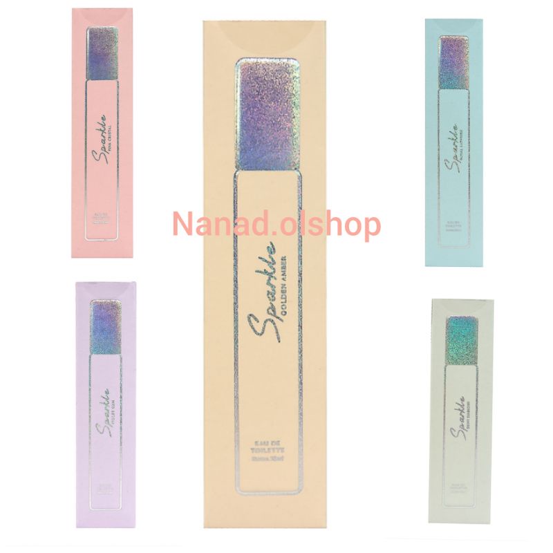 MINISO SPARKLE EAU DE TOILLETE/PARFUM GLITTER/PARFUM SPRAY