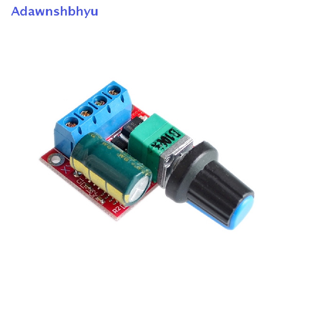 Adhyu Mini DC-DC 4.5V-35V 90W PWM DC Modul Pengatur Kecepatan Motor Adjust Board Switch ID