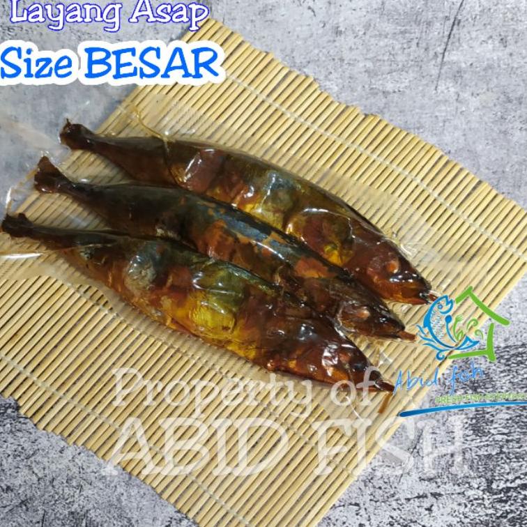 

✨COD✨ Ikan asap layang size Besar / layang asap /panggang layang !!