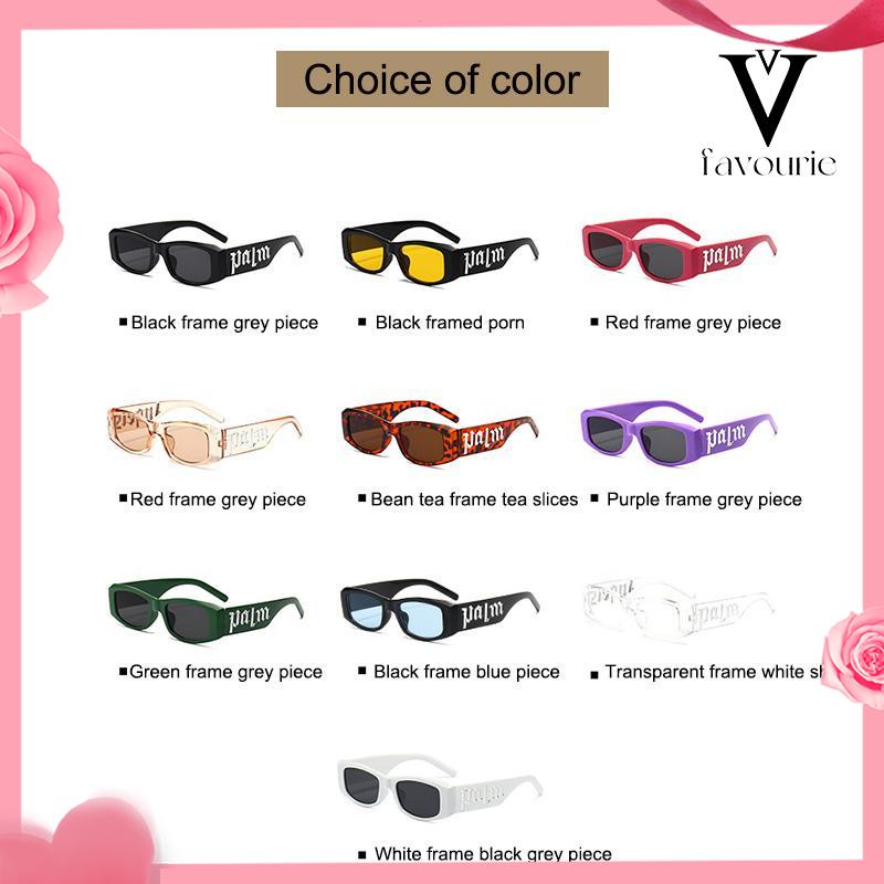 CODKacamata Hitam Anti Radiasi Sunglass Retro Punk Hip-hop Gaya Untuk Wanita/Pria-FA