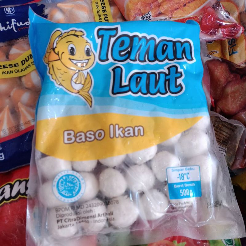 

Bakso Ikan Teman Laut 500gr